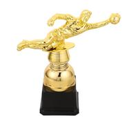 VICASKY Premio e Resistente allo Sbiadimento Color Oro in Plastica Portiere Calcio Design Elegante Premio Motivazionale per Eventi di Lega e Souvenir per Appassionati