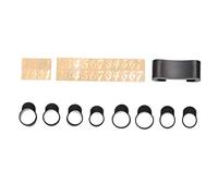 VICASKY Proteggi le tue dita 11 pezzi tamburo per lingua fingerpicks custodie in silicone per strumenti a percussione