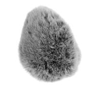 VICASKY Protezione dal vento per microfono Furry Windscreen Cover per una protezione ottimale contro starnuti saliva e danni, rimovibile, morbida e compatibile con numerosi