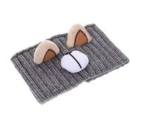 VICASKY Protezione Della Fronte Della Fascia Adulto Lavorare a Maglia Gruppo Musicale Fascia in Maglia Per Le Donne Colori Raso Fasce All'uncinetto in Pizzo Tessuto Grigio Maglieria