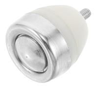 VICASKY Punta Luminosa per Bastone Cieco Rotazione 360°, Resistente All’usura, Puntale di Ricambio per Bastoni da Passeggio per Non Vedenti, Visibilità Notturna e Comfort Nelle Camminate