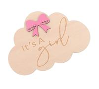 VICASKY Puntelli Pietra miliare Per Crescita Asilo Dire Oh Benvenuto Kit Neonato Ciao Prodotti Per Bambini Ragazzo Foto Personificare Bambino Segni Di Legno