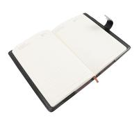 VICASKY Quaderno con Lucchetto e Password Diario Bloccabile per Studenti Quaderno per Ragazze Compatto con Copertina in PU Bianco e Protezione Privata