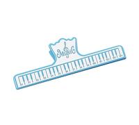 VICASKY Raccoglitore per musica con clip portatile, clip per spartito musicale, parti di strumenti musicali, clip per libro per pianoforte, accessorio per strumenti, contabile, clip per pianoforte