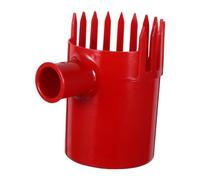 VICASKY Raccoglitrice Mirtilli Ergonomica con Impugnatura Antiscivolo Strumento Plastica Leggero per Raccolta Veloce di Frutta per Giardinaggio e Famiglie Rosso