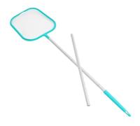 VICASKY Retino per piscina con asta telescopica, rete multifunzione per la pulizia della piscina, blu stagno, per rimuovere foglie e sporco, piscine e impianti d'acqua
