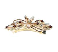 VICASKY Rhinestone - Fermaglio per capelli da donna, scintillante, con design per matrimoni, feste e occasioni speciali, accessorio per capelli sicuro ed elegante