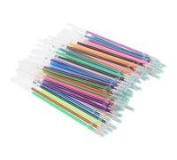 VICASKY Ricariche per Penne Gel Plastico Resistente Colorate Inchiostro Glitterato 60 Pezzi Punta Fine, Facile Sostituzione per Prendere Appunti e Journaling