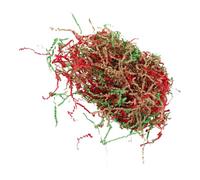 VICASKY Riempitivo Decorativo di Carta Rafia Ondulata Multicolore per Cesti | Texture Rustica e Vivace, Facile da Gestire, per Bomboniere, Tavola e Confezioni Regalo Colore Casuale
