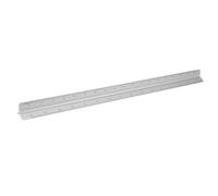 VICASKY Righello da Disegno Triangolare in Plastica Argento, Scala Grande e Chiara, per Progetti Architettonici e Interior Design, Righello di Misurazione Multiuso