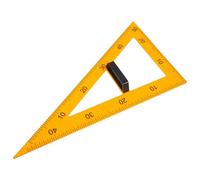 VICASKY Righello per Insegnare Concetti Geometrici in Plastica Magnetico Giallo Triangolare con Manico Staccabile Strumento Didattico e Garantire Durata per Lezioni e Aula