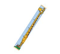 VICASKY Righello per la crescita dei bambini, tabella delle taglie per bambini, adesivo rimovibile, righello da appendere, per diagrammi di crescita, per bambini, in legno massello