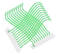 VICASKY Sacchetti di Rete per Frutta e Verdura in Pe 40 Cm Verdi, Riutilizzabili e Traspiranti per Conservazione Alimenti Freschi, Pratici Sacchetti a Rete per Cipolle e Patate,