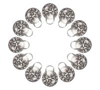 VICASKY Sacchetti Regalo Tema Disco Anni 70 con Manico, Design a Specchio Vivace, Tessuto Non Tessuto, Confezione da 12 Pezzi, per Feste e Snack Accessibili a Tutte le Età