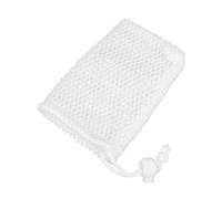 VICASKY Sacchetto di sapone colorato in tessuto esfoliante con coulisse per la fornitura di bagno, versatile sacchetto per sapone da bagno per la pulizia delicata della pelle, colori casuali