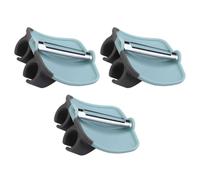 VICASKY Sbuccia Frutta e Verdura Multiuso in Acciaio Inox 430 Impugnatura in Pp, Set da 3 Pezzi per Pelare Cetrioli, Patate e Altro in Cucina