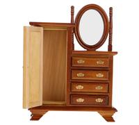 VICASKY Scala Comò Vintage per Camera da Letto Mobiletti Decorativi Sicuri e Pratici per Casa delle Bambole