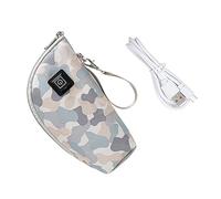 VICASKY Scaldabiberon USB Termico Portatile per Latte e Copertura Riscaldante per Bottiglie Design e Pratico per Uso Camouflage Colore Casuale