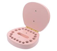 VICASKY Scatola per Dentini da Latte per Ragazzo Ragazza Ragazza Contenitore in Legno per Denti di Ricordo Custodia per Capelli Fetali e Osso Ombelicale Supporto per Dente e Spazio