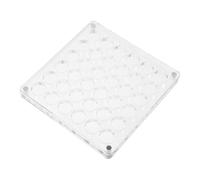 VICASKY Scatola per display esposizione dell'organizzatore Visualizza caso con organizzatore di fascino nail art memoria di strass deposito glitter Ripartizione delle unghie Acrilico