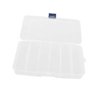 VICASKY Scatola Portaoggetti Con Coperchio Organizer Multifunzione Per Cosmetici Supporto Dispenser Per Cotton Fioc Contenitore Decorativo Sei Scomparti Materiale Di Qualità Per Strumenti