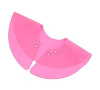 VICASKY Scialle in Silicone Tinto Colorante Per Styling Cape Mantello Taglio Di Per Le Donne Mantello Da Barbiere Del Salone Gel Di Silice Rosa