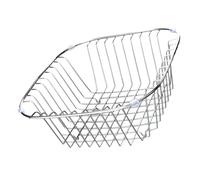 VICASKY Scolapiatti da Appendere in Acciaio Inossidabile Argento Buona Ventilazione e Scarico Acqua per Lavello Cucina e Accessori Tavola