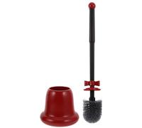VICASKY Scopino per Wc a Forma di Campanella Rosso in Plastica