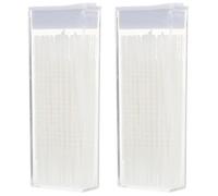 VICASKY Scovolini Dentali Compatti 120 Pezzi 2 Scatole Spazzolini Interdentali Portatili Pulisci Denti Piccolo Uso Quotidiano Strumento Anti-Tartaro per Gengive e Pulizia tra i Denti