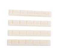 VICASKY Selle per corde per chitarra, 4 pezzi, per chitarra, in ossa di bue, per ridurre il rumore, leggere per gli amanti della chitarra