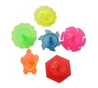 VICASKY Set 100 Pcs Plastica Top Giocattoli Per Bambini Partito Favors Mano Torto Giroscopio Giocattoli
