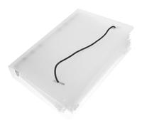 VICASKY Set 11 Buste Porta Pillole Trasparenti in Eva Opaco 16,7x10,5 Cm con Coperchio Richiudibile, Portapillole Riutilizzabile da Viaggio, Organizer Medicinale Versatile