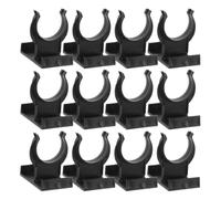 VICASKY Set 12 Clip per Zoccolo in Plastica per Gambe Cucina, Morsetti per Battiscopa Mobili Staffa di Supporto, Accessori per Arredo Cucina e Organizzazione Armadietti