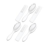 VICASKY Set 3 Articoli Spazzola e Pettine per Capelli Ragazzo Ragazza in Plastica Massaggio Cute Adatto Shower e Registry