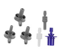 VICASKY Set 6 Pezzi Connettori per Cinturino Bracciale Misuratore Pressione Sanguigna ABS Durevoli Accessori Adattatori per Bracciale Uso Domestico e Strumenti di Collegamento