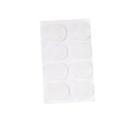 VICASKY Set 8 Pezzi Cuscinetti Trasparenti in Silicone per Ancia Sax Tenore e Clarinetto Basso, Riduce le Oscillazioni e Protegge i Denti del Musicista