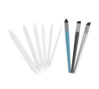 VICASKY Set 9 Pezzi Bastoncini per Sfumare per Carboncino e Pittura con Testa in Spugna Morbida, Strumenti per Disegno con Transizioni Sottili per Aule D'arte e Artisti