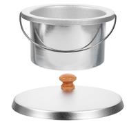 VICASKY Set Contenitori Per Cera Depilatoria 2 Pezzi Con Pentola Riscaldante Per Cartuccia Cera in Alluminio Facile Usare