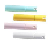 VICASKY Set Da 4 Flaconi Spray Da Viaggio Da 30ml in Materiale Robusto, Bottiglie Vuote Per Lozione Design Compatto e Resistente, Per Trasportare Cosmetici Personali Durante i Viaggi