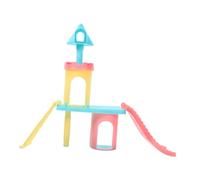 VICASKY Set da gioco con lucchetto per bambole, mini casa da spiaggia, per bambole, per la piscina delle bambole, per la piscina delle bambole