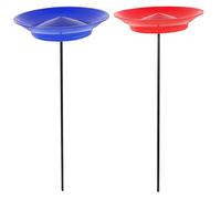 VICASKY Set da giocoleria per - 2 set di piatti da giocoleria con aste, ideale per girare il piatto e per le emozionanti esibizioni circensi - perfetto giocoliere puntelli piccoli artisti