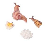 VICASKY Set di 1 set di modelli di animali artificiali, realistici, per conoscenza educativa degli animali, decorazione creativa per giardino e casa con diversi