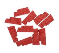 VICASKY Set di 10 accessori per la scena di combattimento per bambini, giocattolo educativo per la costruzione di soldati, mini statuette, giocattoli, decorazioni per la seconda guerra mondiale, in