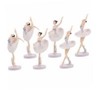 VICASKY Set di 2 decorazioni per la casa delle bambole danzanti, per la camera delle principesse e la danza