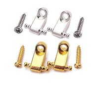 VICASKY Set di 2 Pezzi Fermacorde a Rullo in Metallo Argento per Chitarra Elettrica, Facile da Trasportare e Riduce la Tensione delle Corde