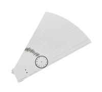 VICASKY Set di 20 strisce per insegnare l'aula, strisce a righe, per la scuola, lettere e parole, strisce di apprendimento, colore bianco