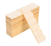 VICASKY Set di 24 tegole per tetto in legno di cedro, in miniatura, per architettura fai da te, costruzione di modellini