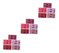 VICASKY Set di 3 fasce per capelli con fiocco in nylon, accessori per capelli, per bambini, per bambini, fascia Sweet Rosy Dark Eggplant, 5 pezzi x 3