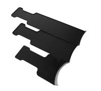 VICASKY Set di 3 pannelli di evidenziazione per colorare i capelli, lavagnetta colorante balayage, pettine in plastica, colore nero