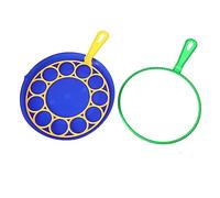VICASKY Set di 3 strumenti per bolla di bolle, per bambini, regali per bambini, bacchetta magica per bolle di sapone, divertenti giocattoli arancioni per bambini